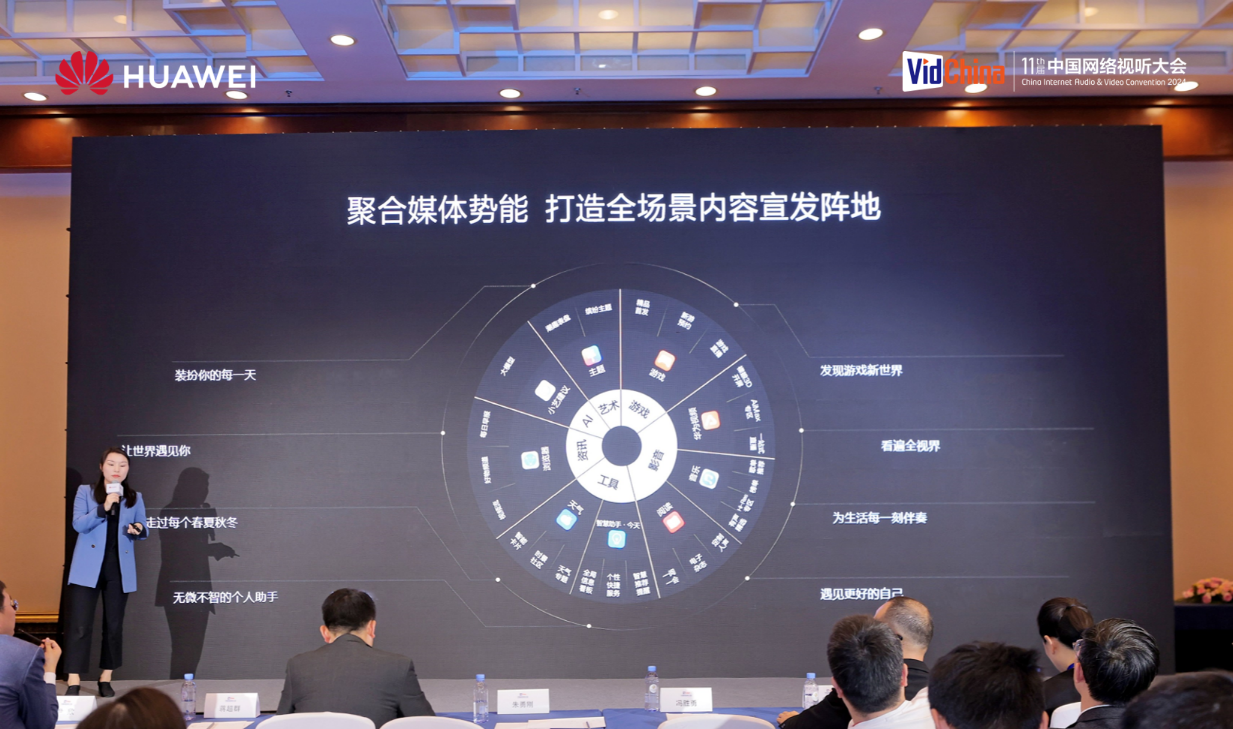 第十一届网络视听大会:鸿蒙激活产业创新,以系统级AI技术赋能体验升级